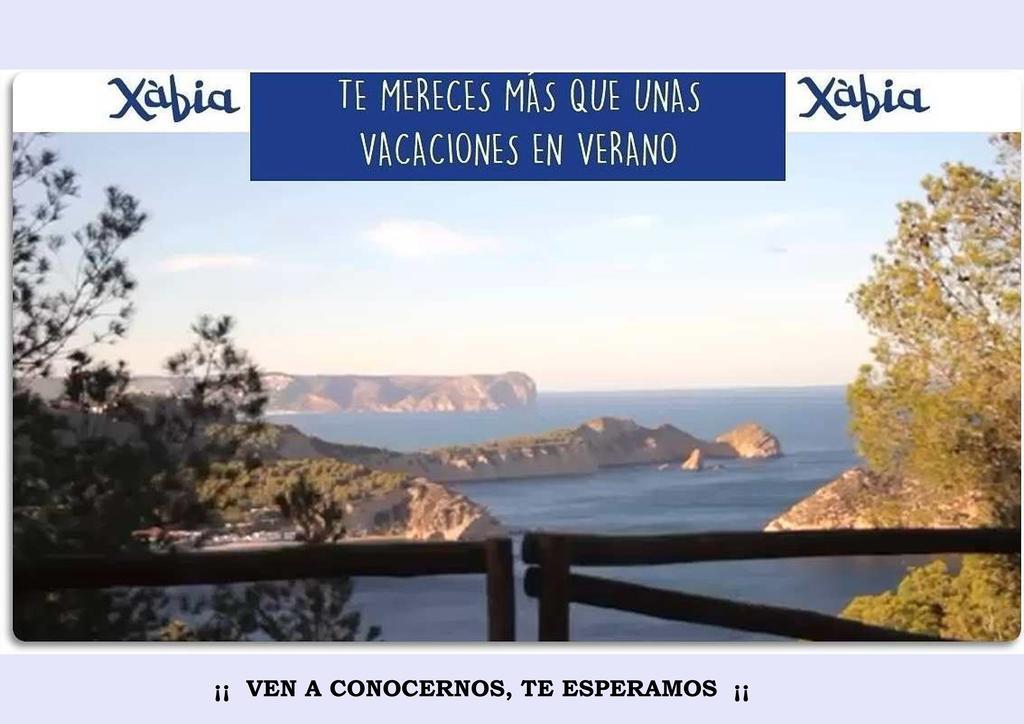 Acogedor apartamento en el Casco Historico Jávea Esterno foto