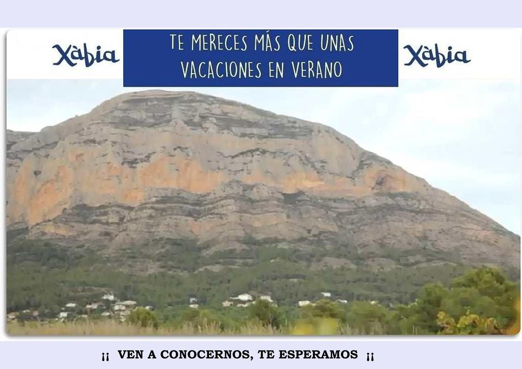 Acogedor apartamento en el Casco Historico Jávea Esterno foto