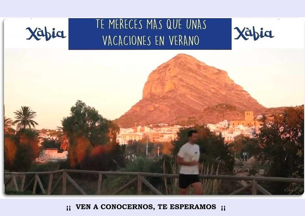 Acogedor apartamento en el Casco Historico Jávea Esterno foto