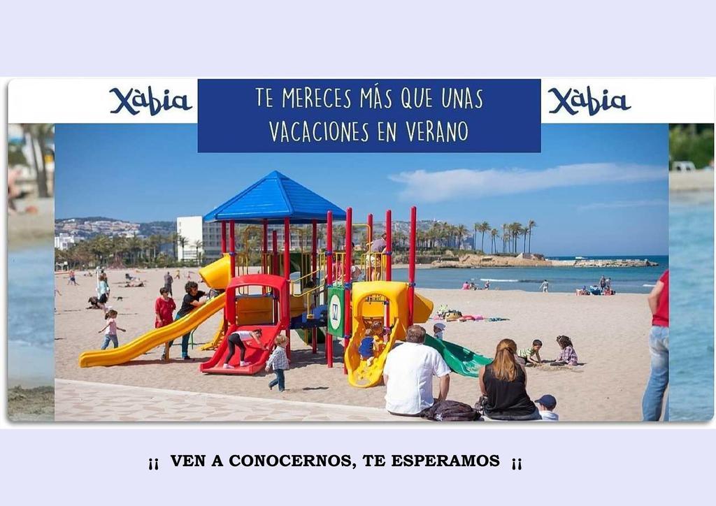 Acogedor apartamento en el Casco Historico Jávea Esterno foto