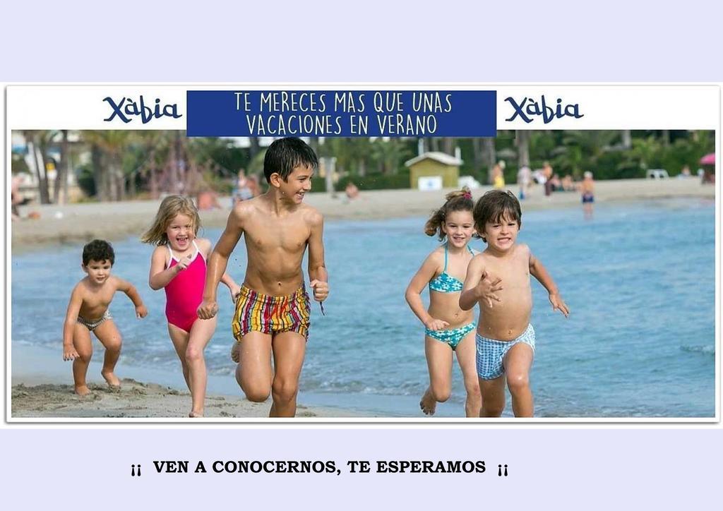 Acogedor apartamento en el Casco Historico Jávea Esterno foto