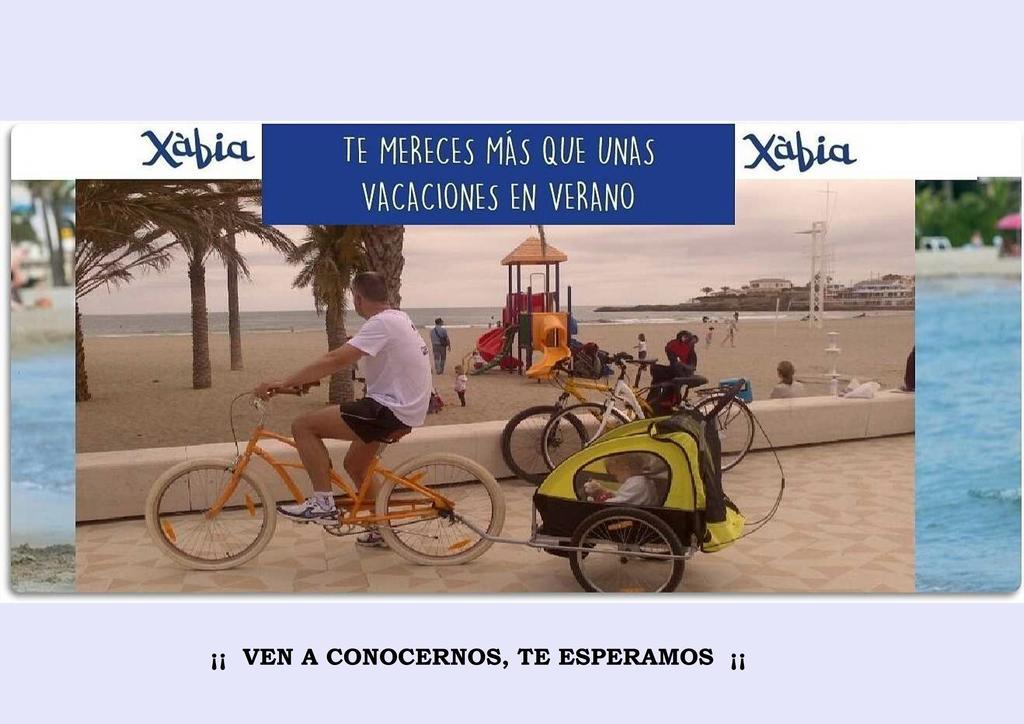 Acogedor apartamento en el Casco Historico Jávea Esterno foto
